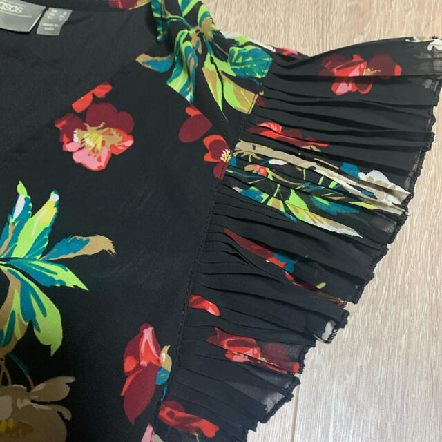 asos(エイソス)のASOS 花柄マキシワンピース US8 レディースのワンピース(ロングワンピース/マキシワンピース)の商品写真