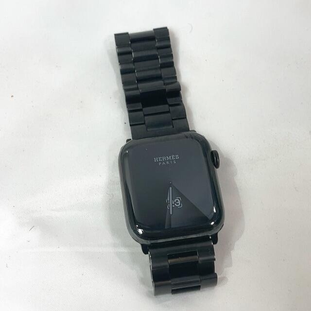 Applewatch series6 HERMES　44mm ブラックモデル  スマホ/家電/カメラのスマートフォン/携帯電話(その他)の商品写真