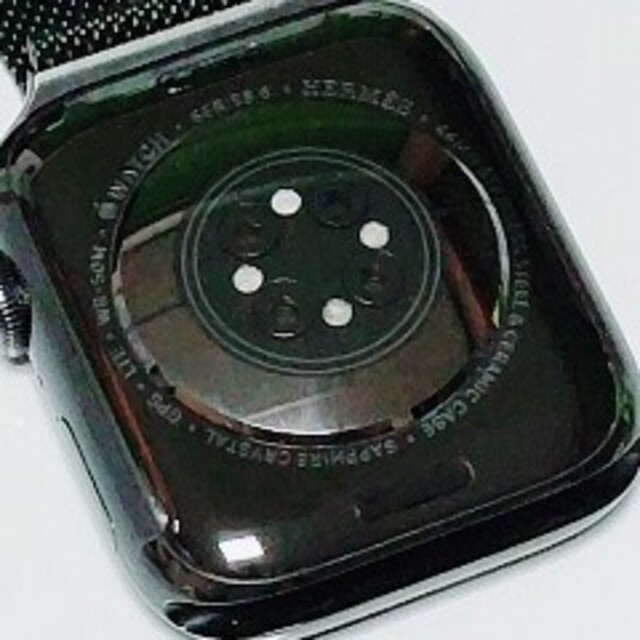 Applewatch series6 HERMES　44mm ブラックモデル  スマホ/家電/カメラのスマートフォン/携帯電話(その他)の商品写真