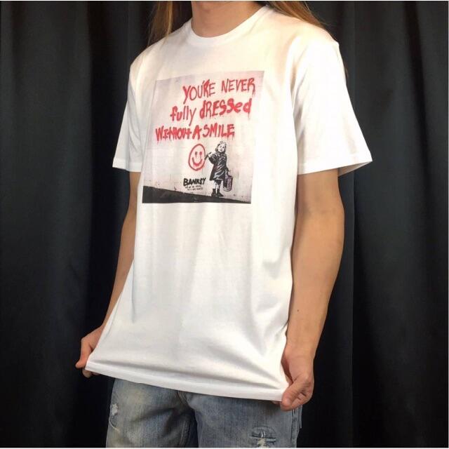 【Banksy】新品 バンクシー グラフィティ アート Tシャツ