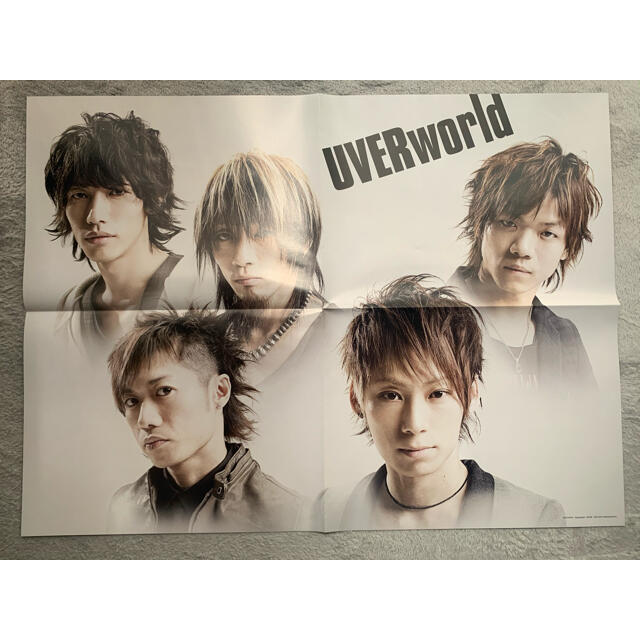 UVERworld(ウーバーワールド)のUVERworld アーティストアーカイブ ポスター エンタメ/ホビーのタレントグッズ(ミュージシャン)の商品写真