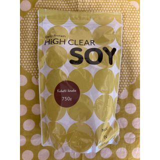  HIGH CLEAR ソイプロテイン 黒糖きなこ 750g(プロテイン)