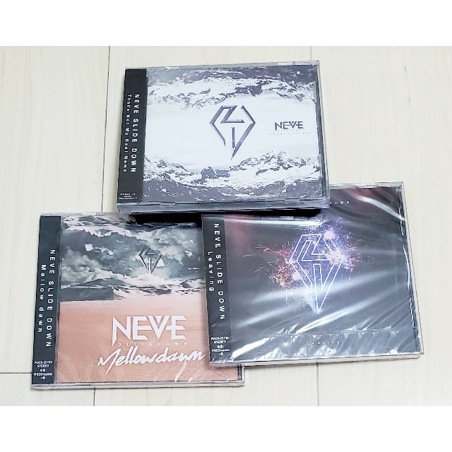 【新品未開封】NEVE SLIDE DOWN CD3枚セット エンタメ/ホビーのCD(ポップス/ロック(邦楽))の商品写真