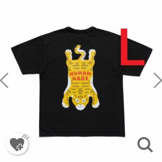 L HUMAN MADE KAWS T-Shirt #4 "Black"(Tシャツ/カットソー(半袖/袖なし))