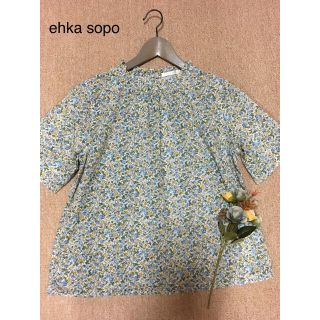 エヘカソポ(ehka sopo)の💕ehka sopo💕エヘカソポ💕Ｆサイズ💕レトロ調トップス💕(シャツ/ブラウス(半袖/袖なし))