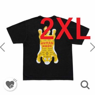 2LX HUMAN MADE KAWS T-Shirt #4 Black(Tシャツ/カットソー(半袖/袖なし))