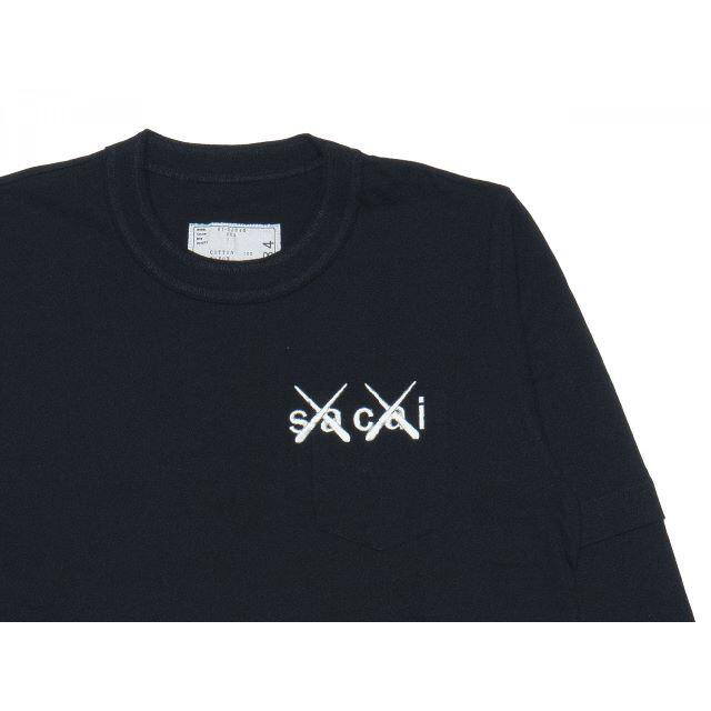 4 sacai × KAWS サカイ カウズ ロングスリーブ Tシャツ - Tシャツ