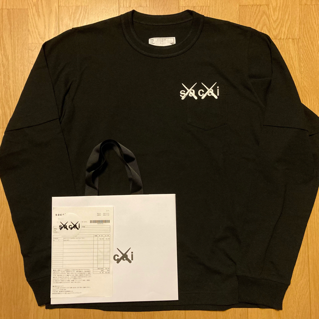 4 sacai × KAWS サカイ カウズ ロングスリーブ Tシャツ   T