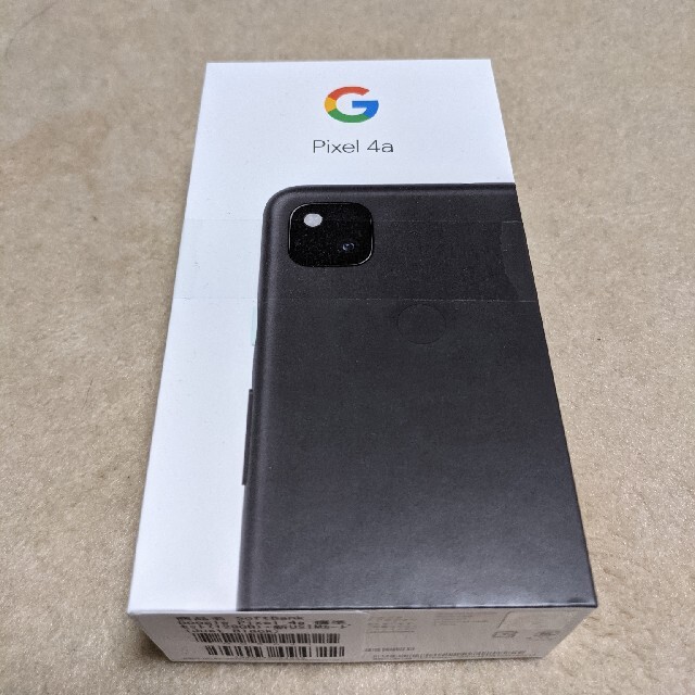 Google(グーグル)の田中様専用　Google pixel 4a JustBlack スマホ/家電/カメラのスマートフォン/携帯電話(スマートフォン本体)の商品写真