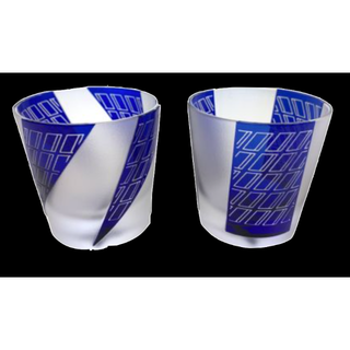 【非売品】未使用　江戸硝子 ペアカップ ANAセレクションオリジナル(グラス/カップ)