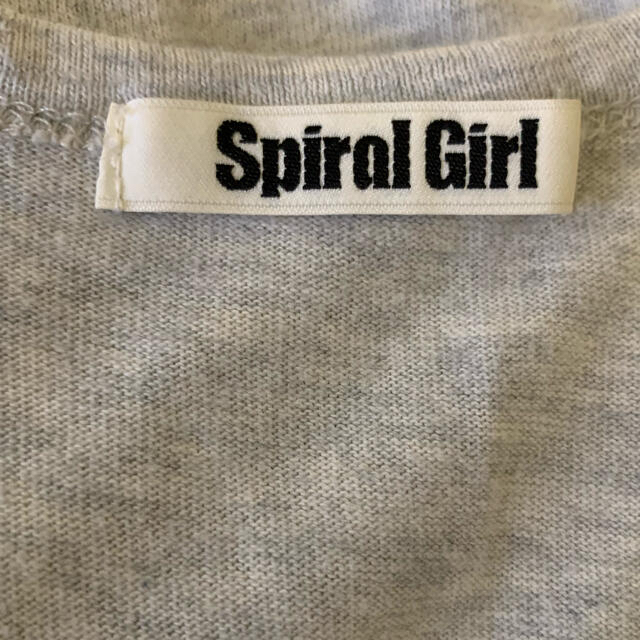 SPIRAL GIRL(スパイラルガール)のSpiral Ｇirl Tシャツ レディースのトップス(Tシャツ(半袖/袖なし))の商品写真