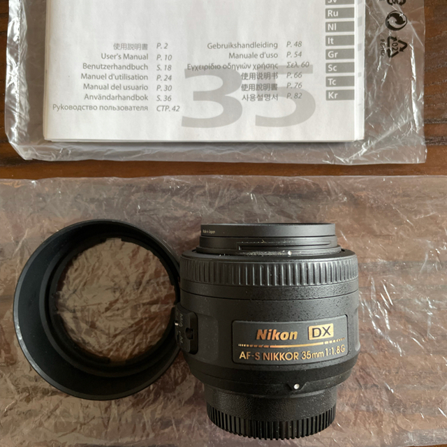 Nikon(ニコン)のAF-S DX NIKKOR 35mm f/1.8G スマホ/家電/カメラのカメラ(レンズ(単焦点))の商品写真