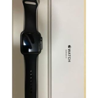 アップルウォッチ(Apple Watch)のApple Watch series3 42mm GPSモデル(腕時計(デジタル))