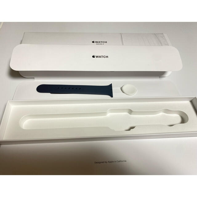 Apple Watch(アップルウォッチ)のApple Watch 充電器純正つき　空箱 スマホ/家電/カメラのスマートフォン/携帯電話(バッテリー/充電器)の商品写真