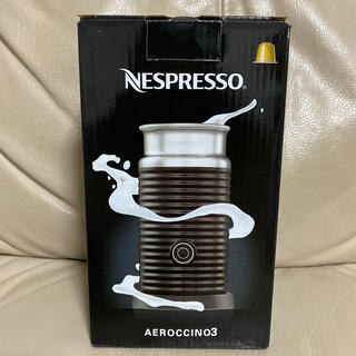 ネスレ(Nestle)の新品　ネスプレッソ　NESPRESSO エアロチーノ3(エスプレッソマシン)