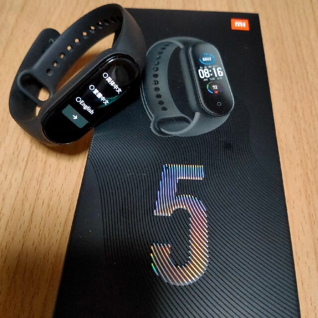 Xiaomi　Mi Smart Band5 中古 スマホ/家電/カメラのスマホアクセサリー(その他)の商品写真