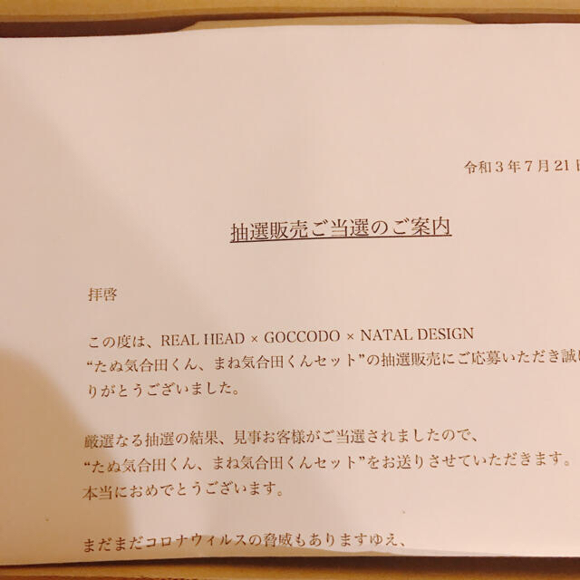 NATAL DESIGN(ネイタルデザイン)のREAL HEAD ゴッコ堂 ネイタルデザイン たぬ気合田/まね気合田くんソフビ エンタメ/ホビーのフィギュア(その他)の商品写真