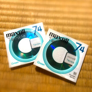 マクセル(maxell)のmaxell MD　カセット　74分　2枚入り(その他)