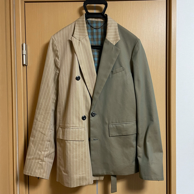 Jieda 19aw SWITCHING TAILORED JACKET 2