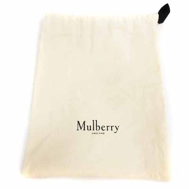 Mulberry(マルベリー)のマルベリー パンプス スクエアトゥ ハイヒール 38 24.5cm ベージュ 赤 レディースの靴/シューズ(ハイヒール/パンプス)の商品写真