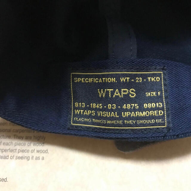 W)taps(ダブルタップス)のソースさん専用 WTAPS A-3 ネイビー OD メンズの帽子(キャップ)の商品写真