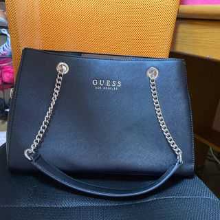 ゲス(GUESS)のGuess 黒バック(ハンドバッグ)