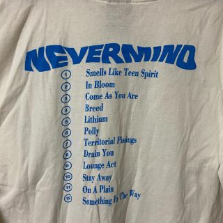 Nirvana Tシャツ USA製 giantタグ 1992 vintage