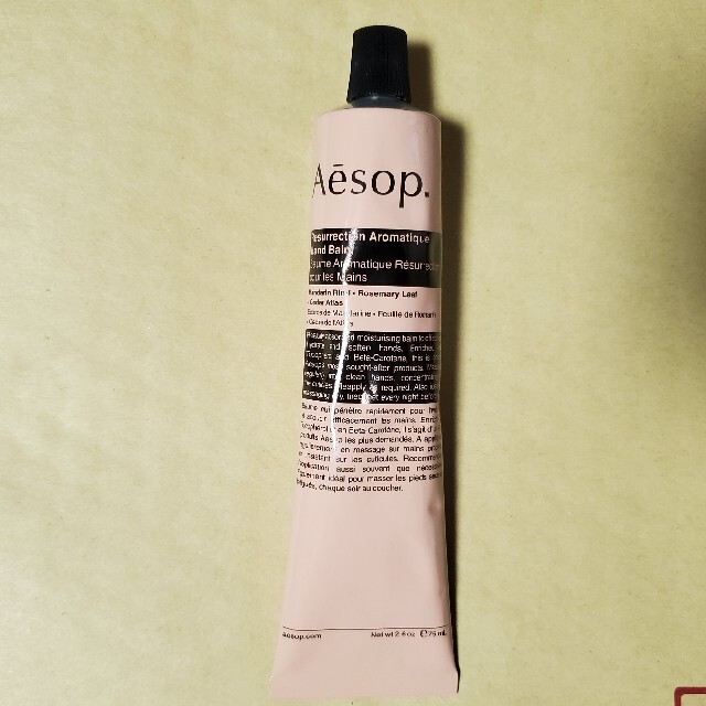 Aesop(イソップ)の【新品】　イソップ レスレクション ハンドバーム　75ml コスメ/美容のボディケア(ハンドクリーム)の商品写真