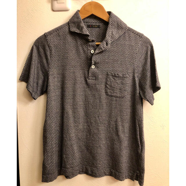 THE SUIT COMPANY(スーツカンパニー)のUniversal Language ホリゾンタルワイド ポロシャツ メンズのトップス(ポロシャツ)の商品写真