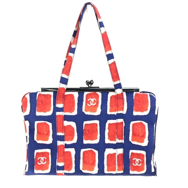 CHANEL - シャネル CHANEL スクエア柄 CC ココマーク ロゴ がま口