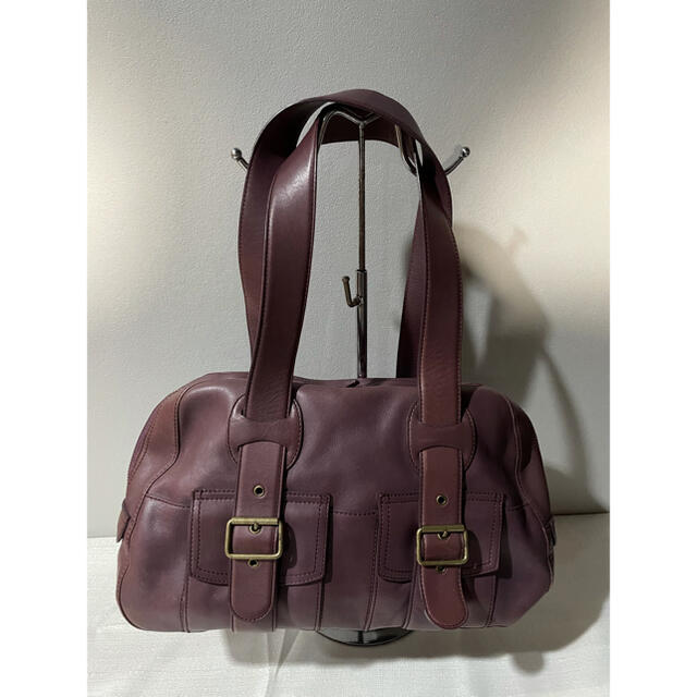 マークジェイコブス MARC JACOBSハンドバッグワンショルダーバックロ紫