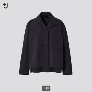 ジルサンダー(Jil Sander)のUNIQLO +J オーバーサイズ シャツ ジャケット 21ss(ナイロンジャケット)