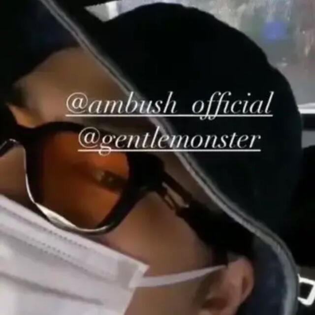 gentle monster × ambush 登坂広臣 カラビナ サングラス