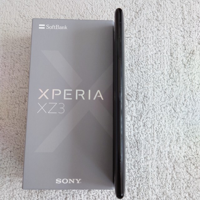 Xperia(エクスペリア)のソニー Xperia XZ3 美品　801SO ブラックSIMフリー 本体 スマホ/家電/カメラのスマートフォン/携帯電話(スマートフォン本体)の商品写真