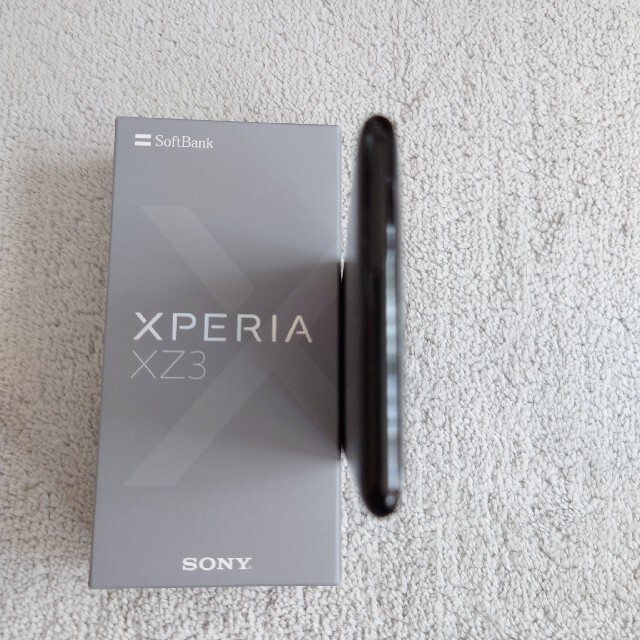 Xperia(エクスペリア)のソニー Xperia XZ3 美品　801SO ブラックSIMフリー 本体 スマホ/家電/カメラのスマートフォン/携帯電話(スマートフォン本体)の商品写真