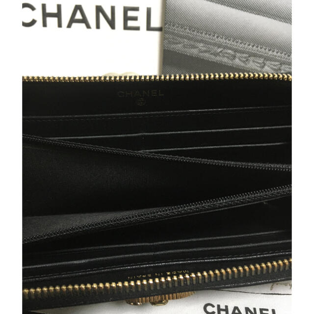 CHANEL(シャネル)の超美品★ レア♡ シャネル バイカラーマドモアゼル 長財布 正規品 レディースのファッション小物(財布)の商品写真