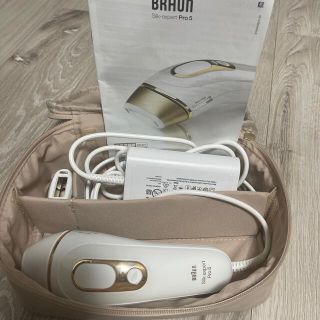 ブラウン(BRAUN)の「PL5223、PL5227 ブラウン　プロ5 中古　ワイドヘッド無(レディースシェーバー)