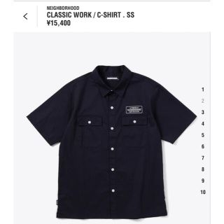 ネイバーフッド(NEIGHBORHOOD)のNEIGHBORHOOD CLASSIC WORK / C-SHIRT XL(シャツ)