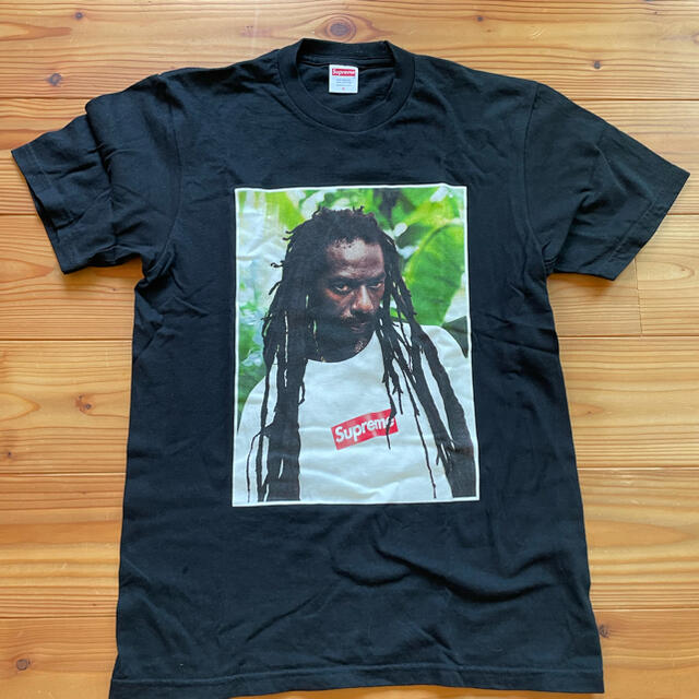 19ss Supreme Buju Banton Tee 黒 Mサイズ