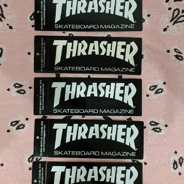 THRASHER(スラッシャー)の新品 THRASHER ステッカー スラッシャー 未使用 スケーター シール その他のその他(その他)の商品写真