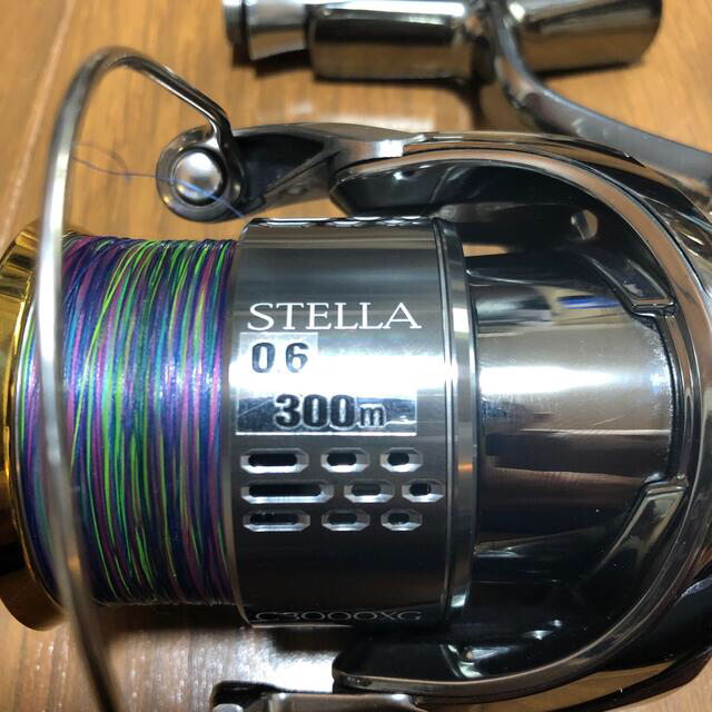 SHIMANO(シマノ)のシマノ　18ステラC3000XG リブレハンドルノブ　夢屋替スプール　セット スポーツ/アウトドアのフィッシング(リール)の商品写真