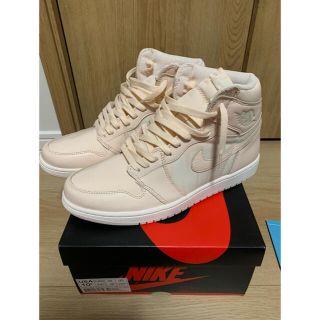 日本未発売 nike air jordan 1 hi OG 薄ピンク