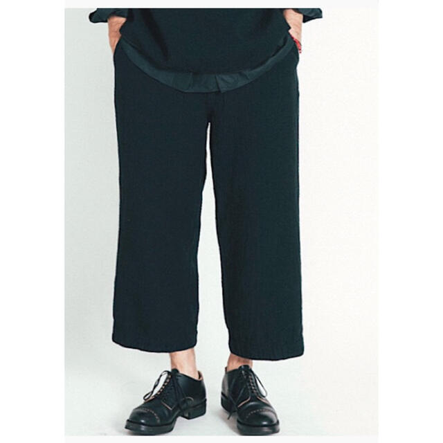 ポータークラシックsashiko stretch wide pants