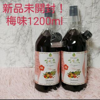 エリカ健康道場 優光泉 　梅味　1200ml　 2本(ダイエット食品)