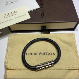 ルイヴィトン(LOUIS VUITTON)の週末限定セール★美品★ ヴィトン LOUIS VUITTON 本革ブレスレット(ブレスレット)