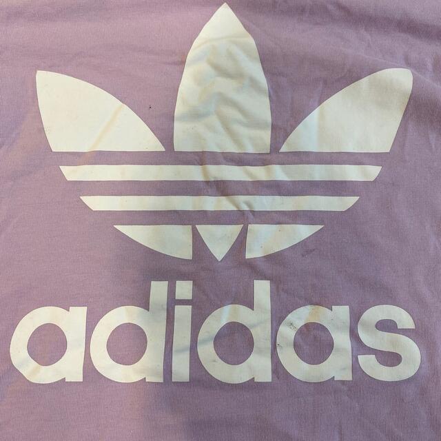 adidas(アディダス)のアディダスラベンダーTシャツ　Mサイズ スポーツ/アウトドアのランニング(ウェア)の商品写真