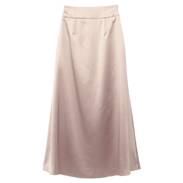 eimy istoire(エイミーイストワール)のeimyistoire シンプルサテンスカート レディースのスカート(ロングスカート)の商品写真