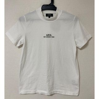 アーペーセー(A.P.C)のA.P.C. レディース　半袖　白Tシャツ(Tシャツ(半袖/袖なし))