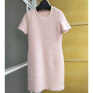 フォクシー(FOXEY)の極美品！FOXEY フォクシー ブティック ワンピース ニットワンピース 40(ひざ丈ワンピース)