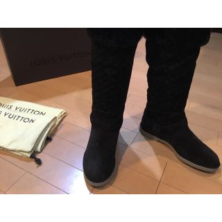 LOUIS VUITTON - ルイ ヴィトン ロングブーツの通販 by iku's shop